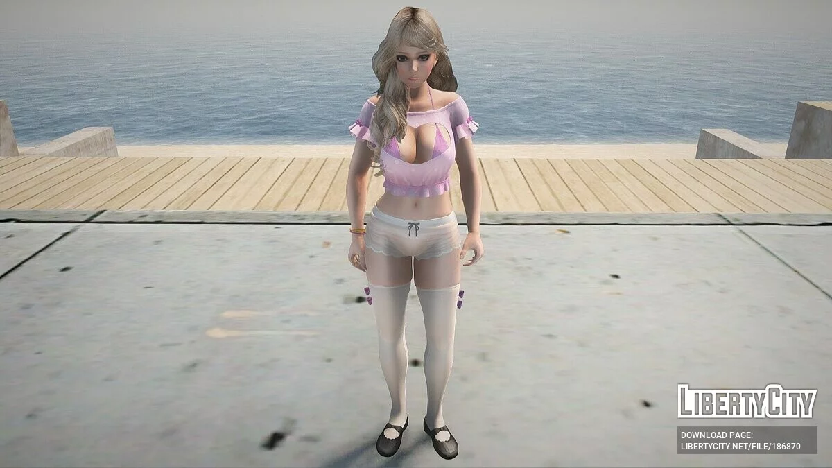 Эми в сексуальном наряде / GTA San Andreas
