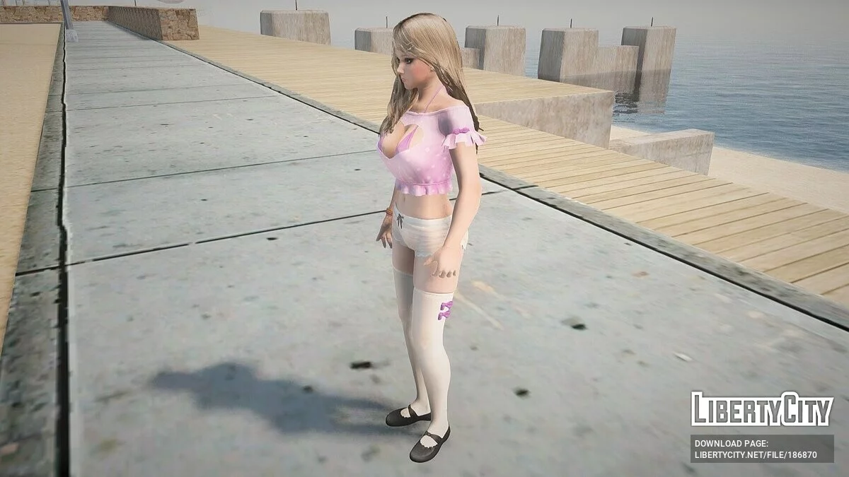 Эми в сексуальном наряде / GTA San Andreas