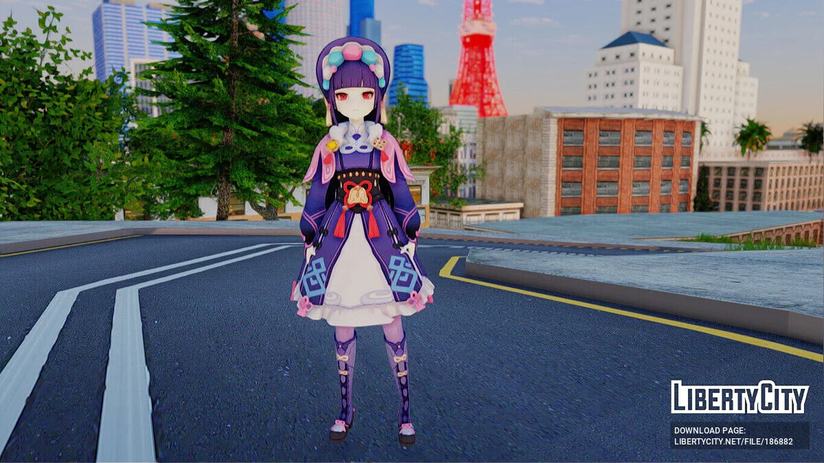 Юнь Цзинь из Genshin Impact / GTA San Andreas