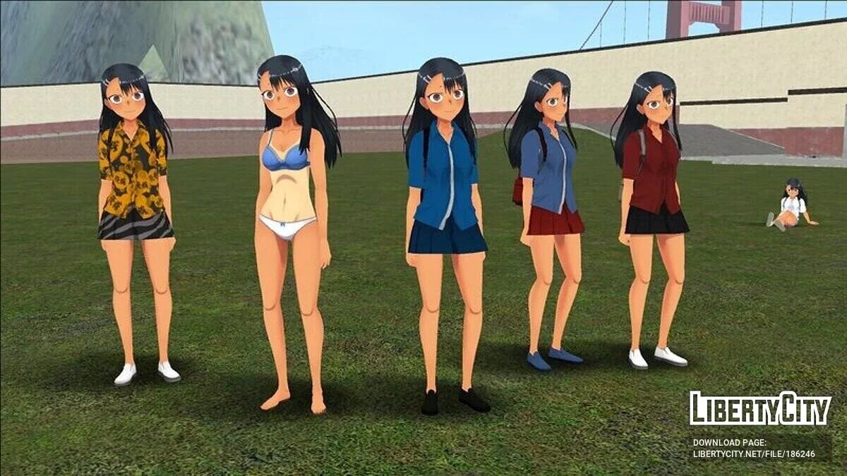 Hayase Nagatoro / GTA San Andreas