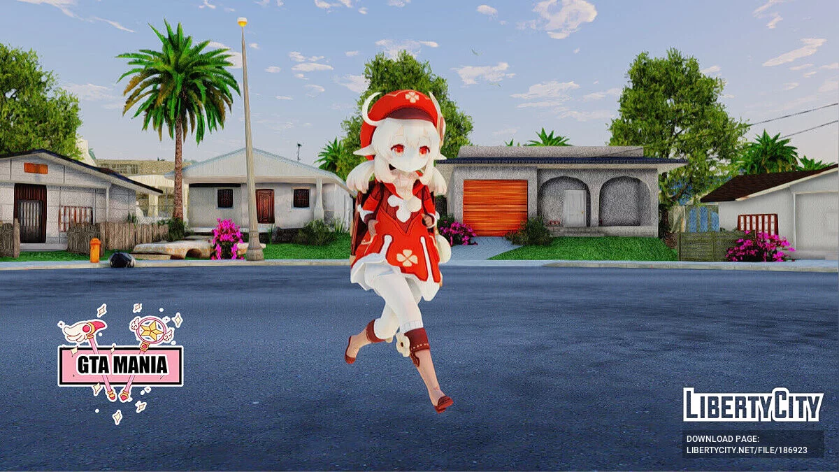 Klee de Genshin Impact / GTA San Andreas