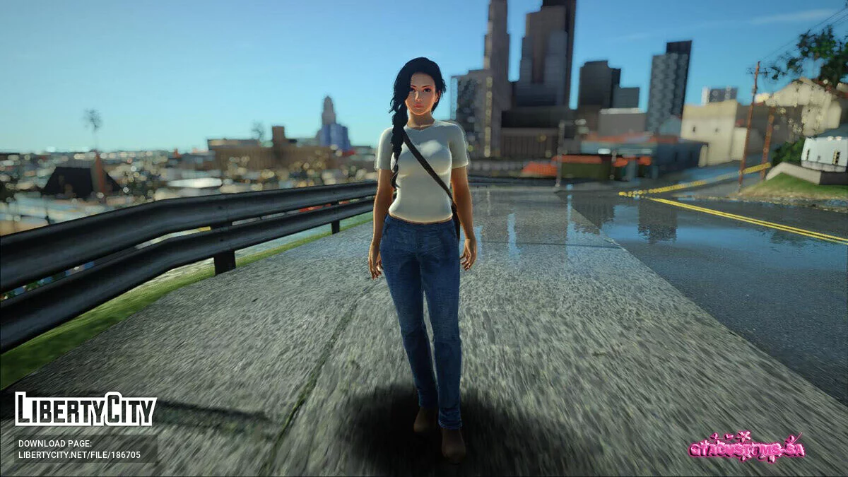 Kokoro Jeans con bolsa / GTA San Andreas