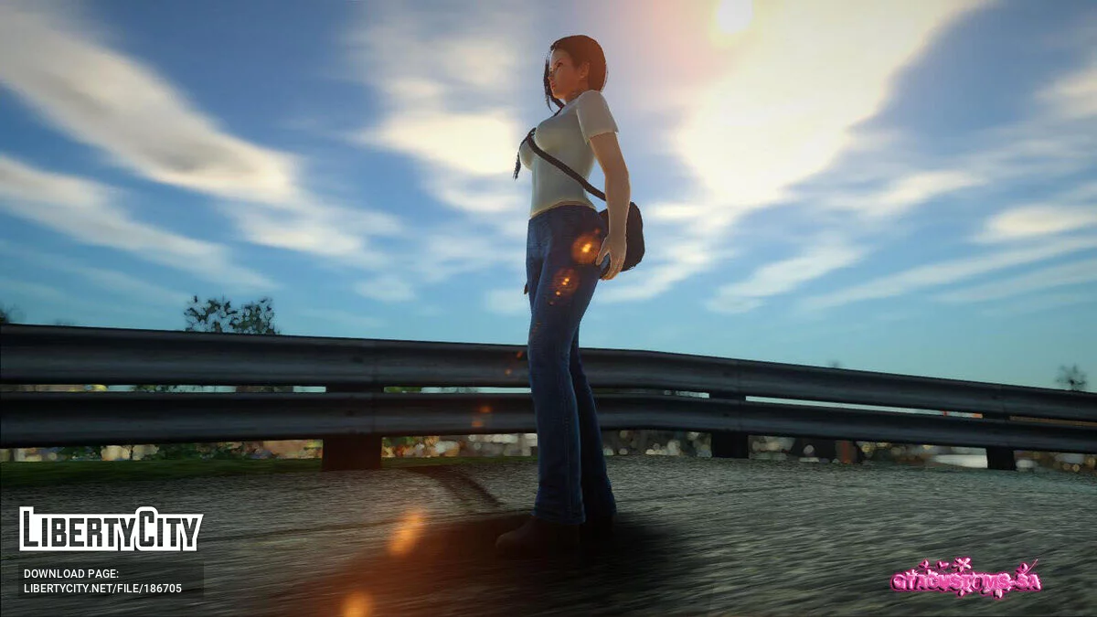 Kokoro Jeans con bolsa / GTA San Andreas