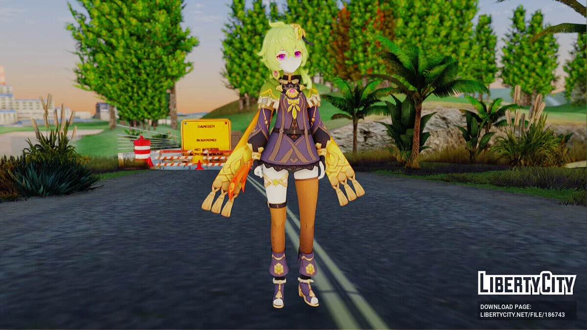 原神中的科莱 / GTA San Andreas