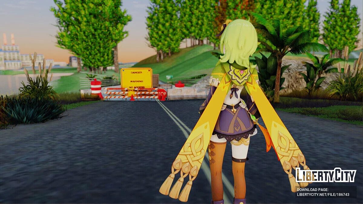 原神中的科莱 / GTA San Andreas