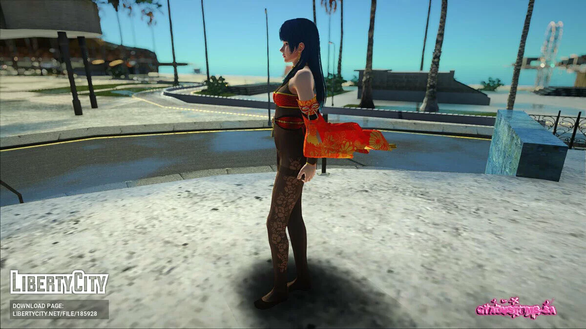 Lobelia Brocade Of Dawn / GTA San Andreas