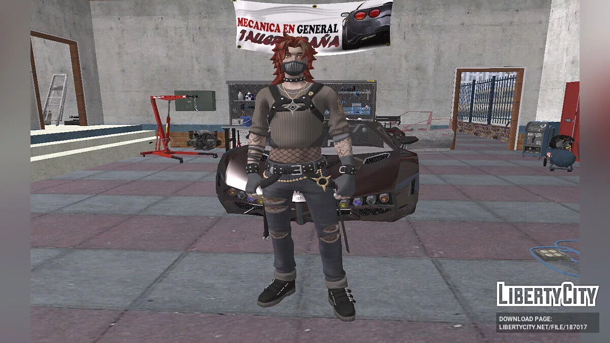 Lucien West dari Fortnite / GTA San Andreas