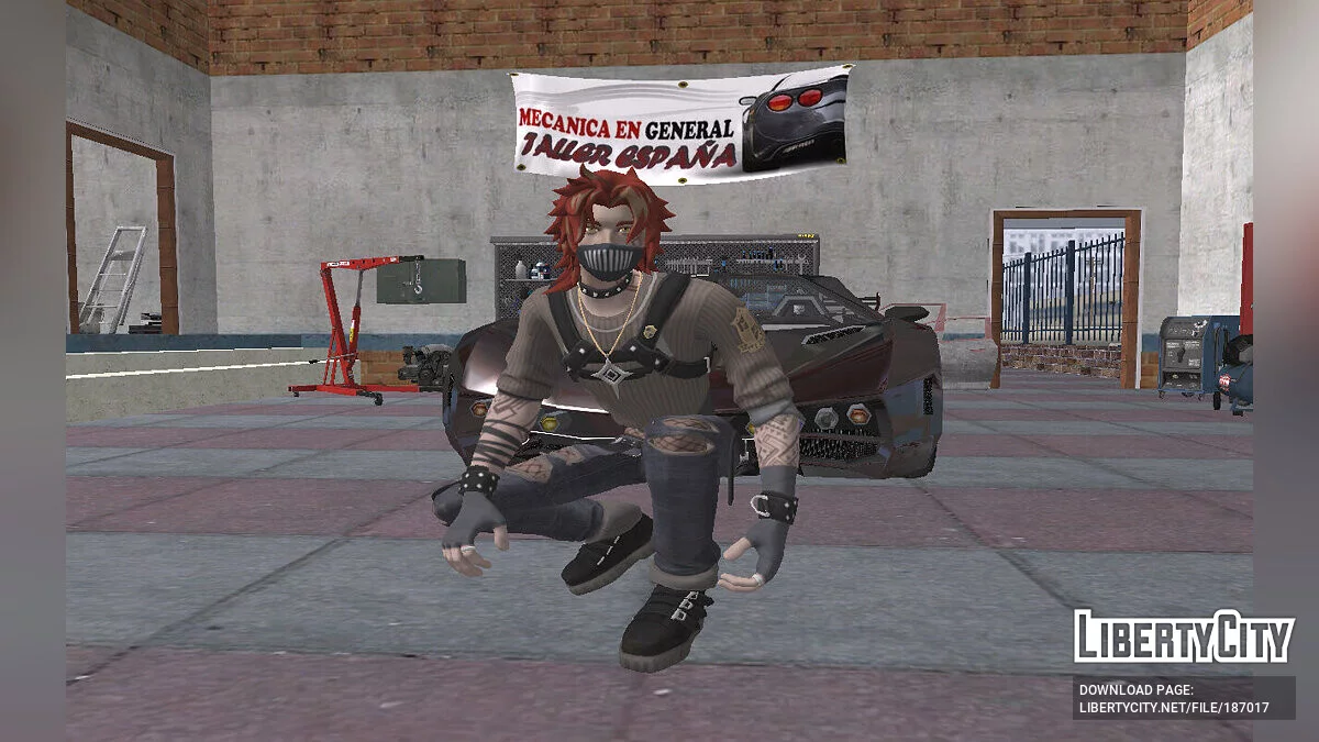Lucien West dari Fortnite / GTA San Andreas