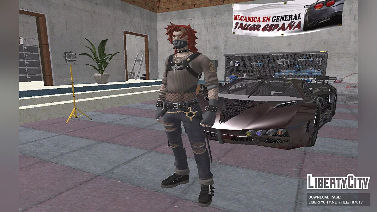 Lucien West dari Fortnite / GTA San Andreas