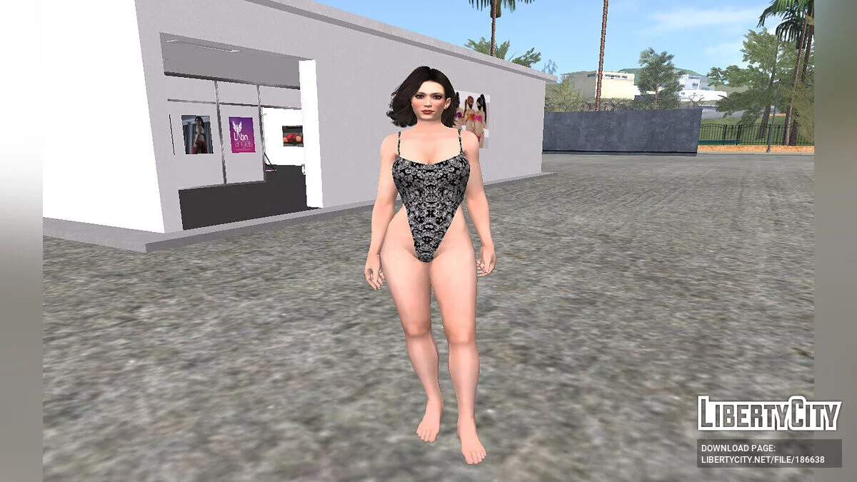 Miyako dalam Baju Renang Gucci / GTA San Andreas