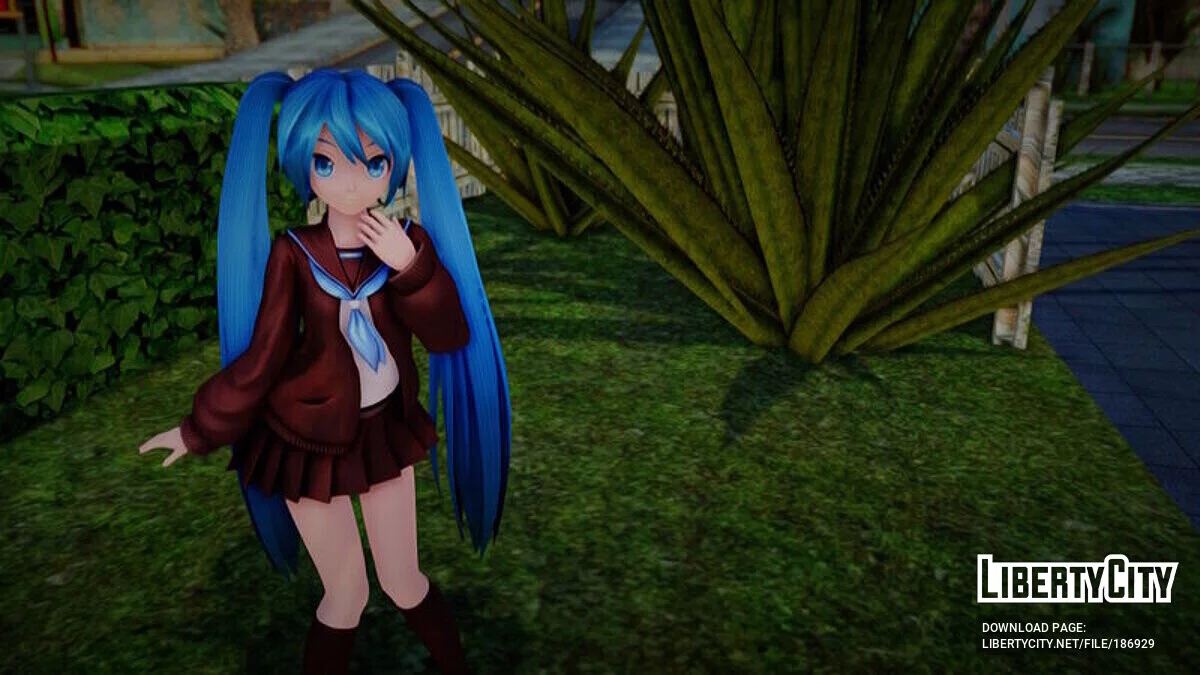 Miku Hatsune fille-roller / GTA San Andreas