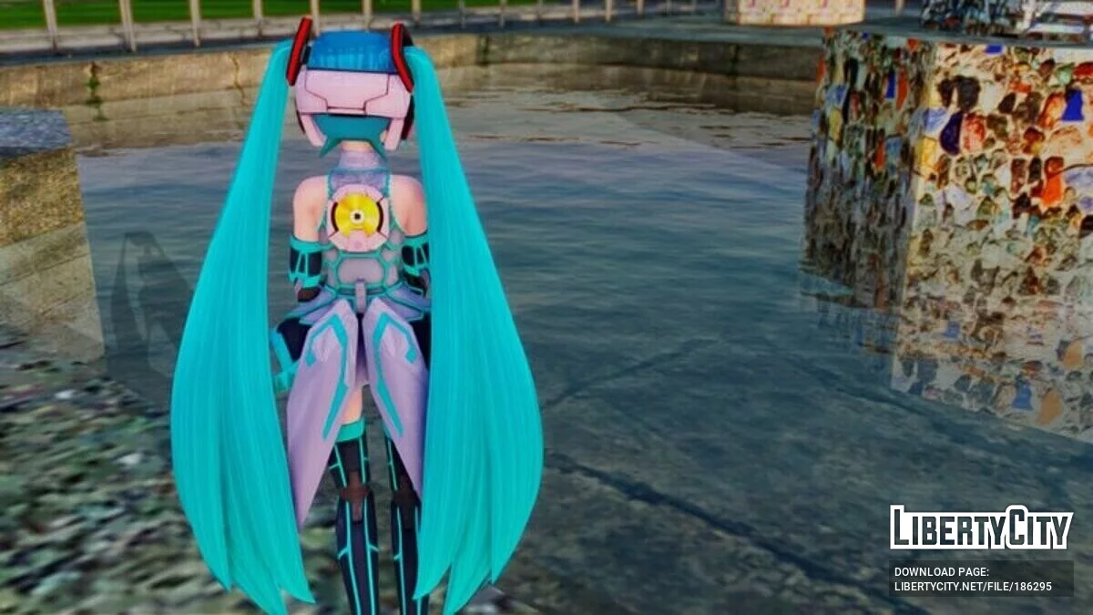 Miku Hatsune Fei-Yen Style / GTA San Andreas