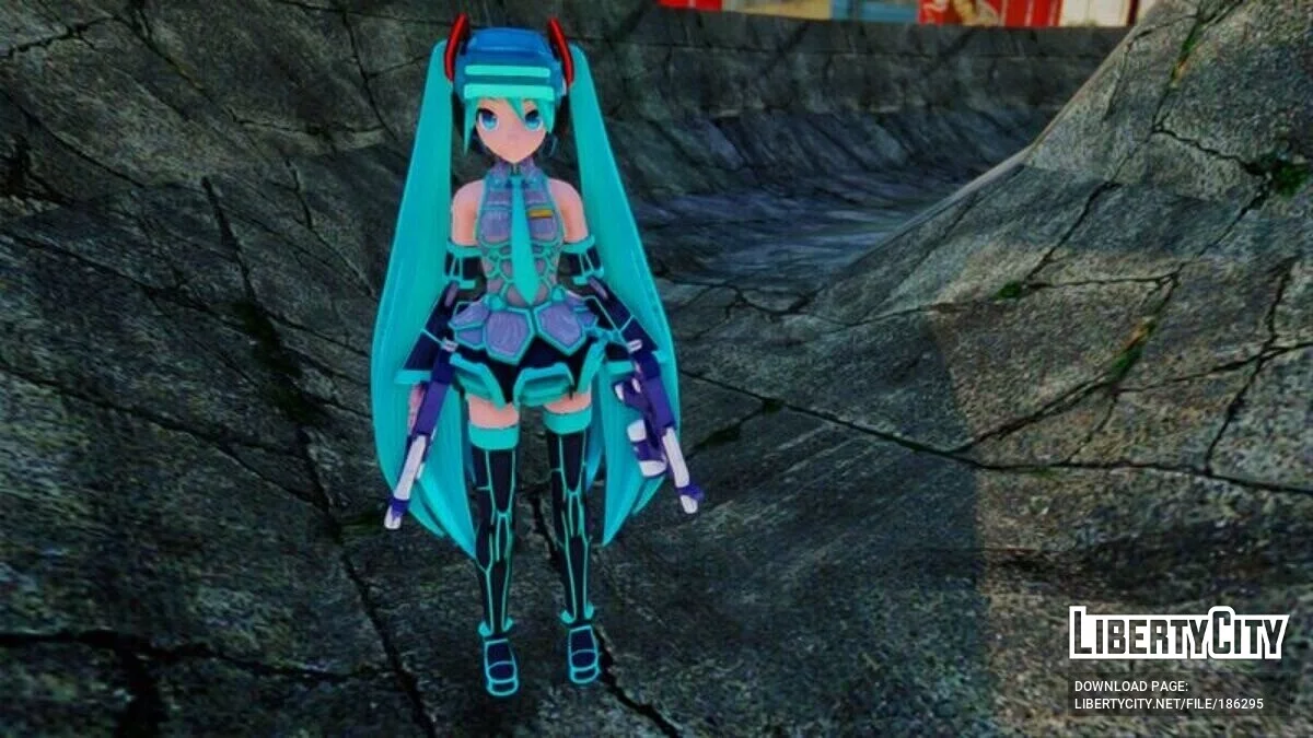 Miku Hatsune Fei-Yen Style / GTA San Andreas