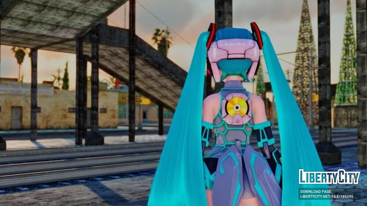 Miku Hatsune Fei-Yen Style / GTA San Andreas