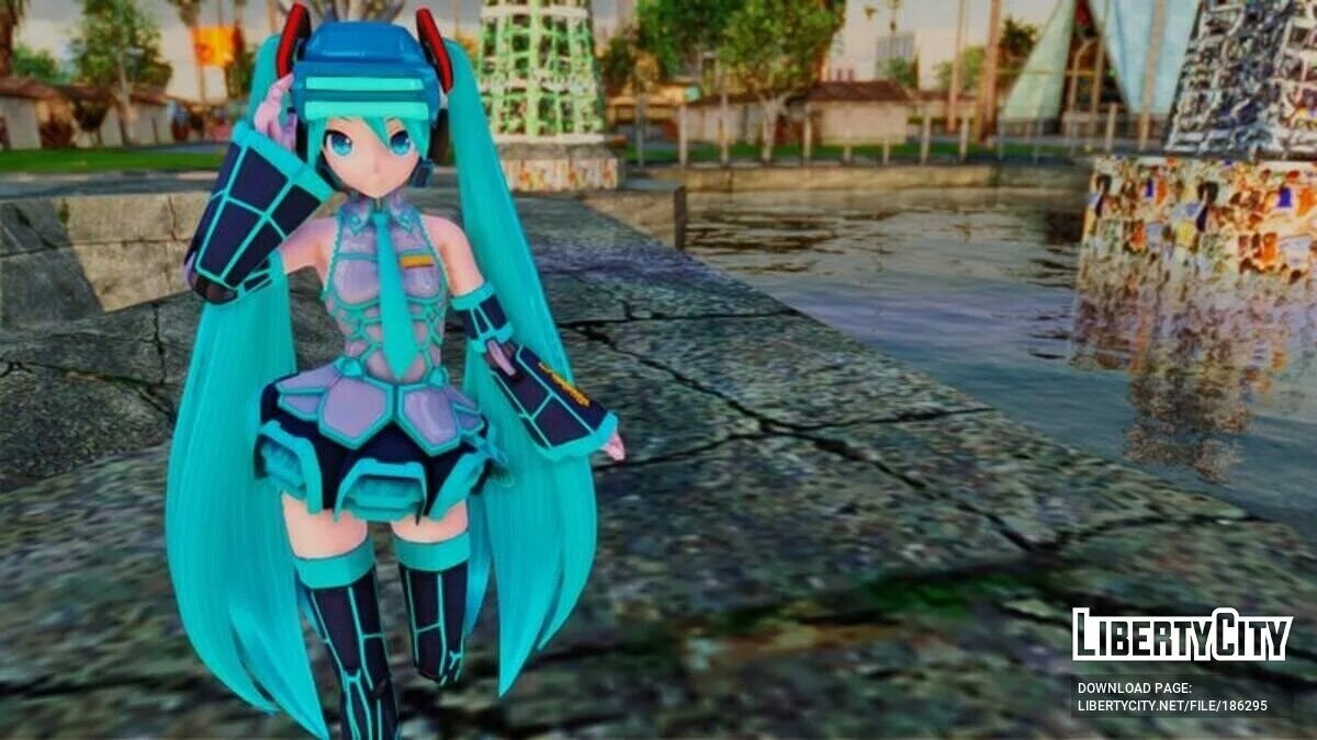 Miku Hatsune Fei-Yen Style / GTA San Andreas