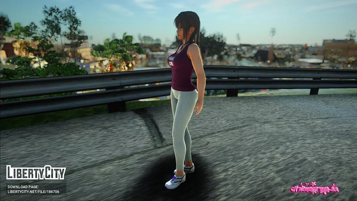 Misaki dalam Legging / GTA San Andreas