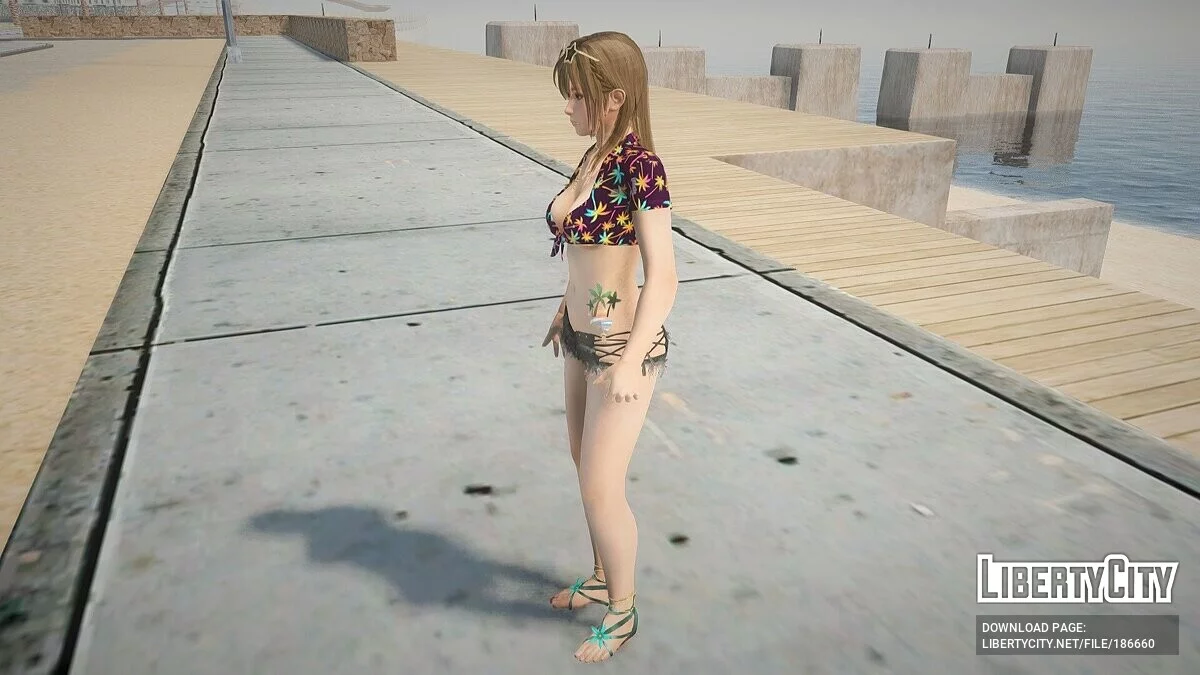 Мисаки в сексуальном наряде / GTA San Andreas