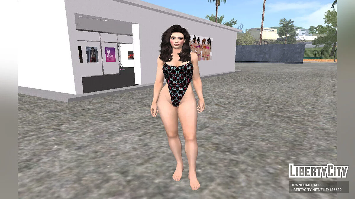 Mizuki Mccloud dalam Baju Renang Gucci / GTA San Andreas