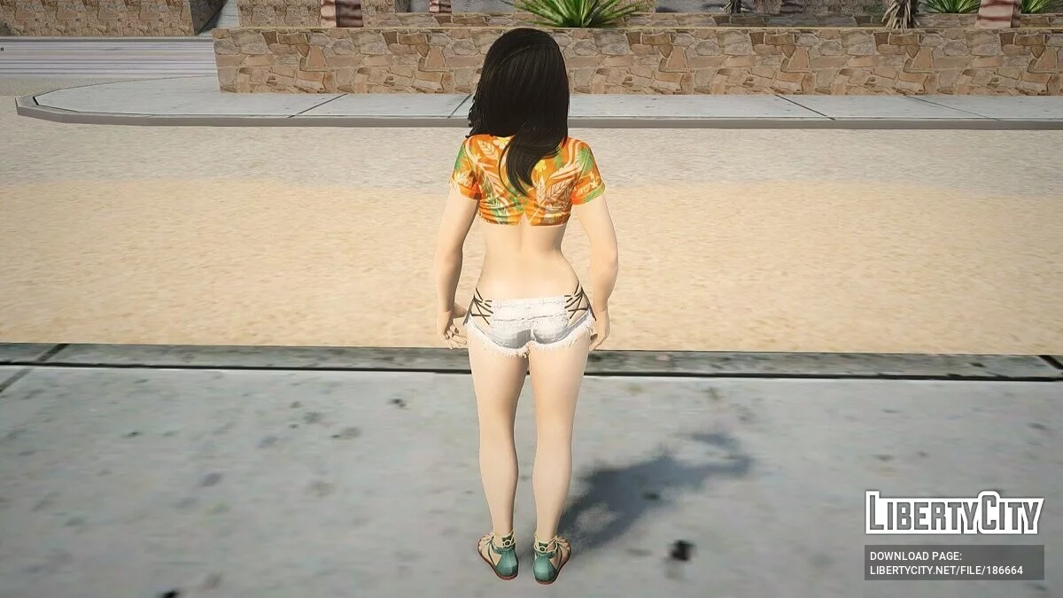 Моміджі в сексуальному вбранні / GTA San Andreas