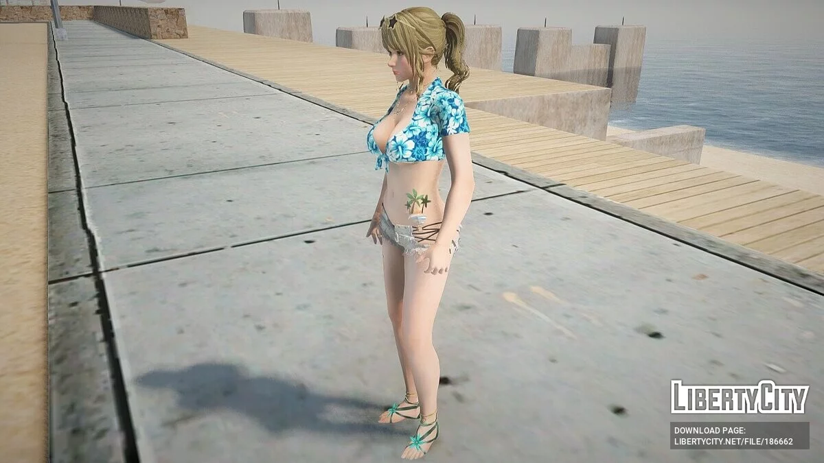 Моника в сексуальному вбранні / GTA San Andreas