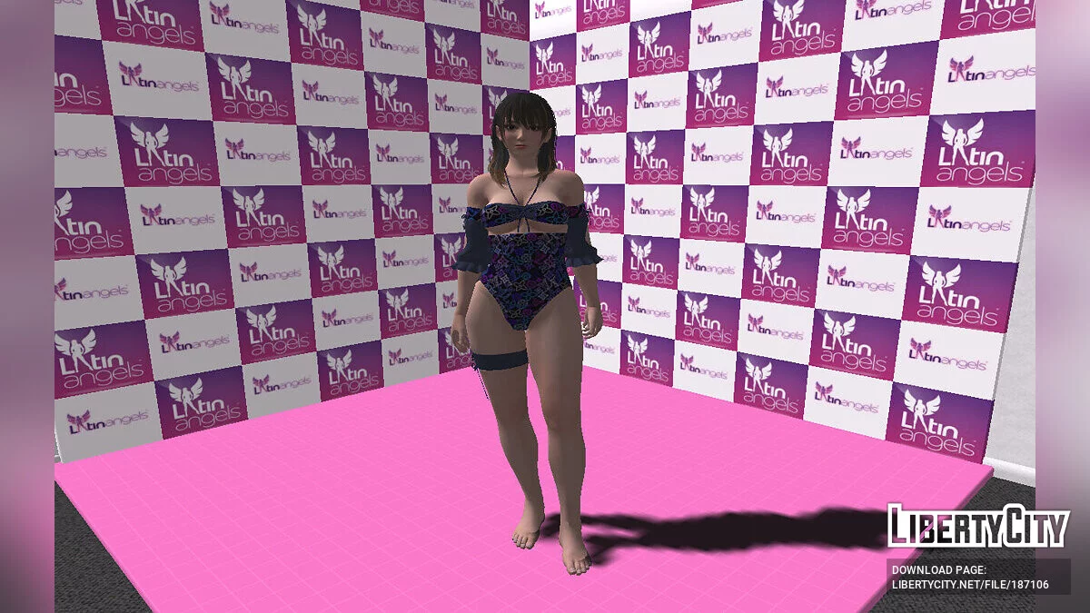 Nanami de DOAXVV en traje de baño / GTA San Andreas