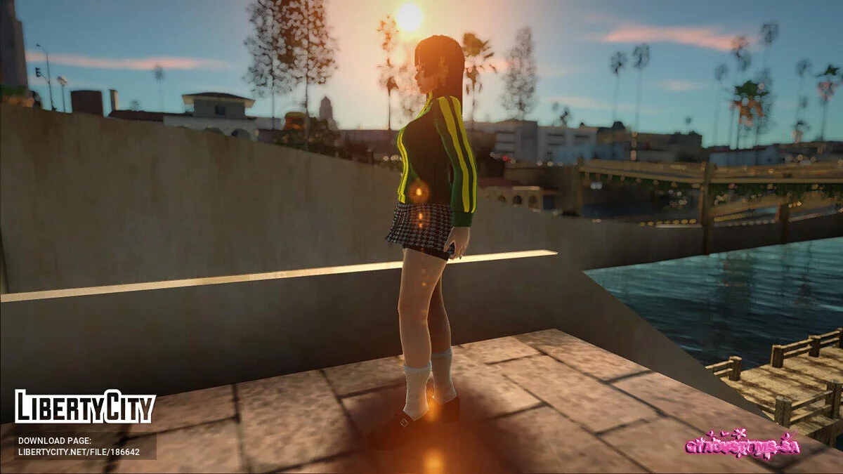 Nyotengu Jacket w Skirt / GTA San Andreas
