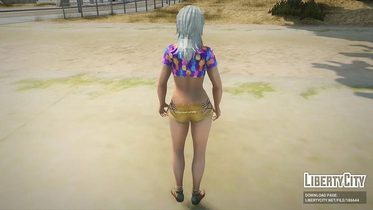 Patty im sexy Outfit / GTA San Andreas