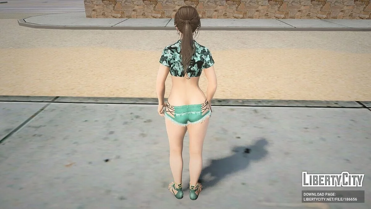 Sayuri en atuendo sexy / GTA San Andreas