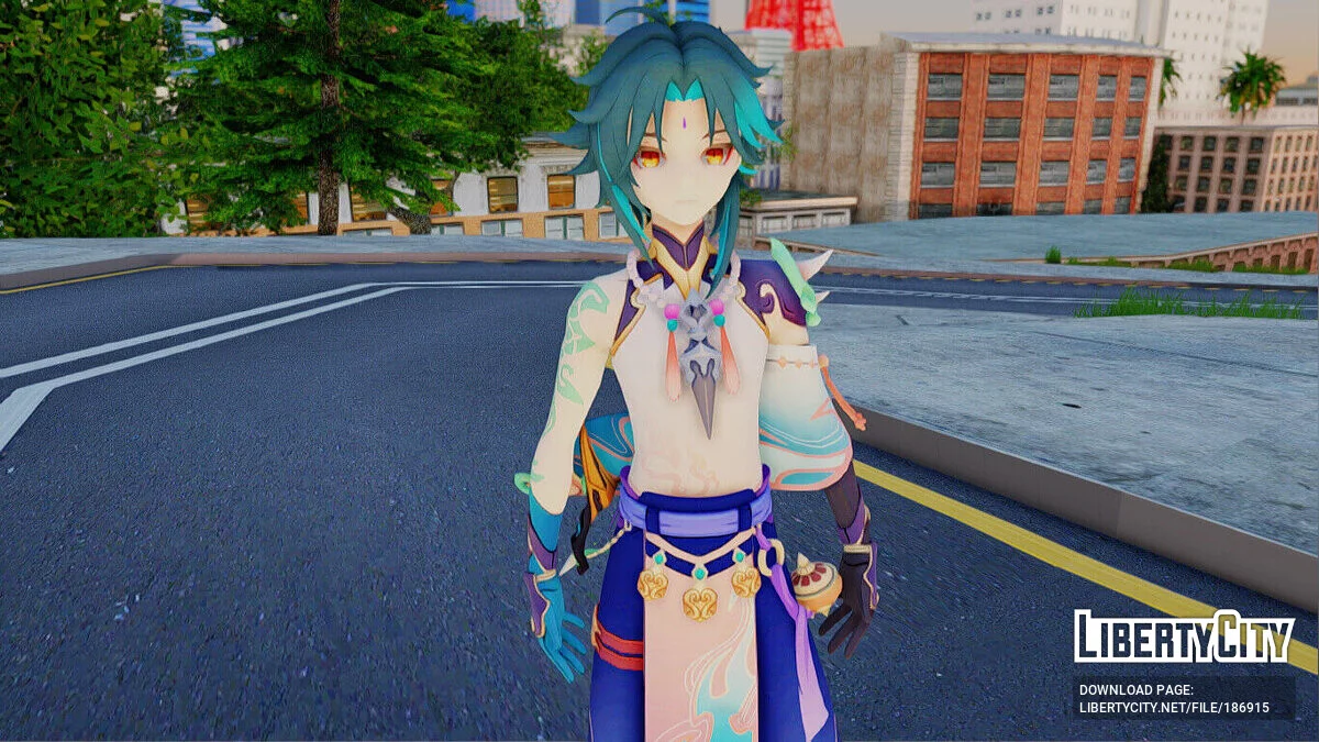 Xiao de Genshin Impact / GTA San Andreas