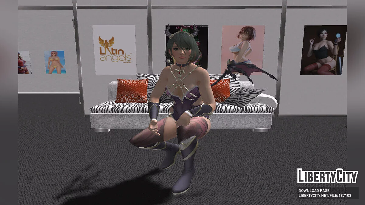 Tamaki de DOAXVV (Darkness Queen) / GTA San Andreas