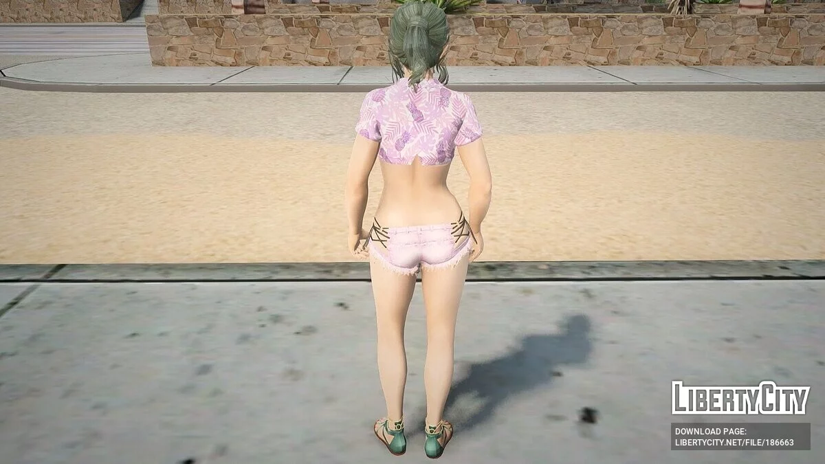 Тамаки в сексуальному вбранні / GTA San Andreas