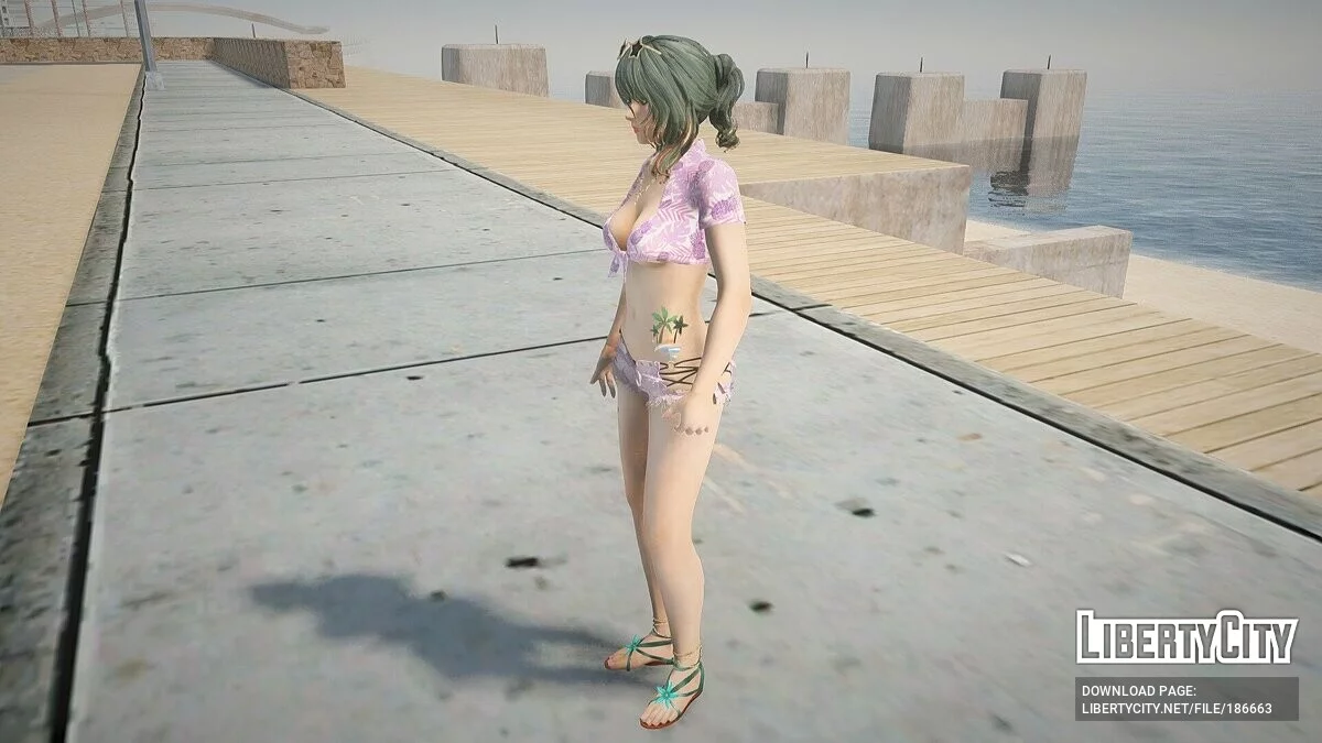 Тамаки в сексуальному вбранні / GTA San Andreas