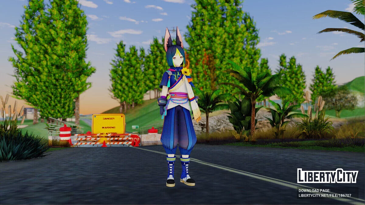来自原神的影响的提格纳里 / GTA San Andreas