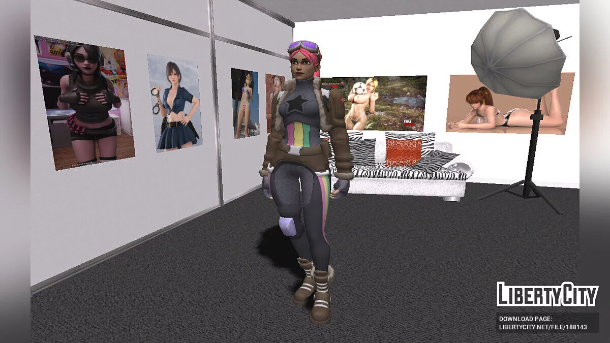 Fortnite的BriteStar轰炸机 / GTA San Andreas