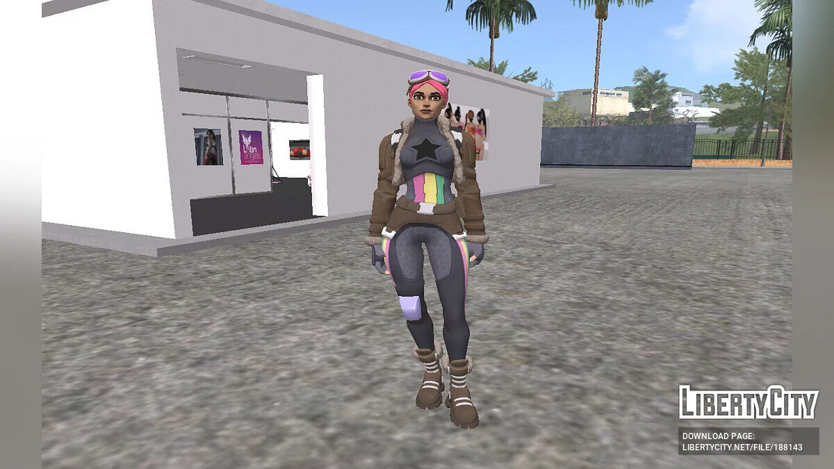 Fortnite的BriteStar轰炸机 / GTA San Andreas