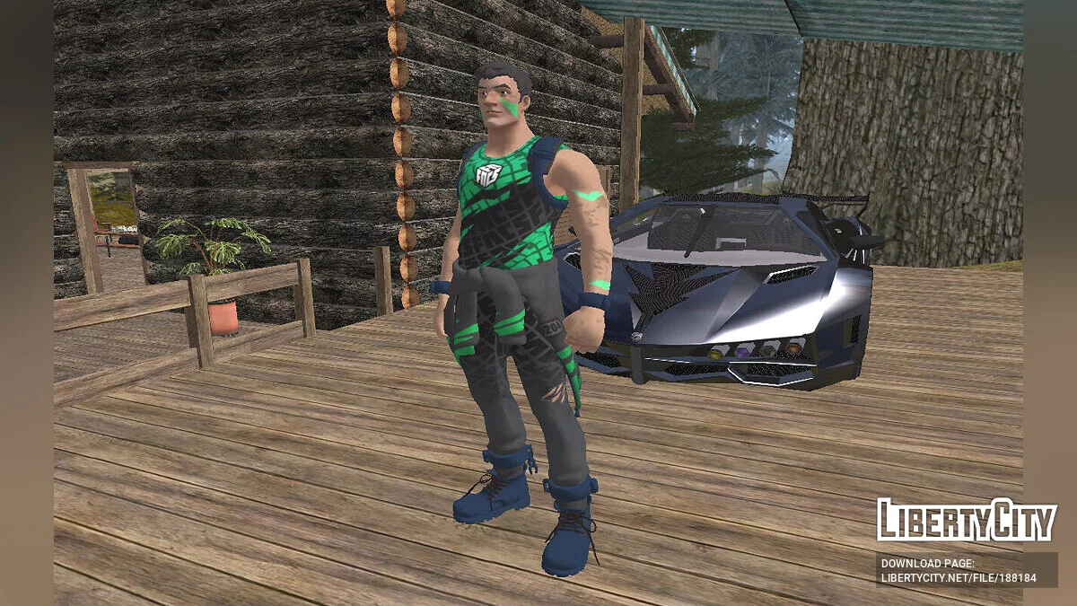 Championship Jones з Fortnite / GTA San Andreas