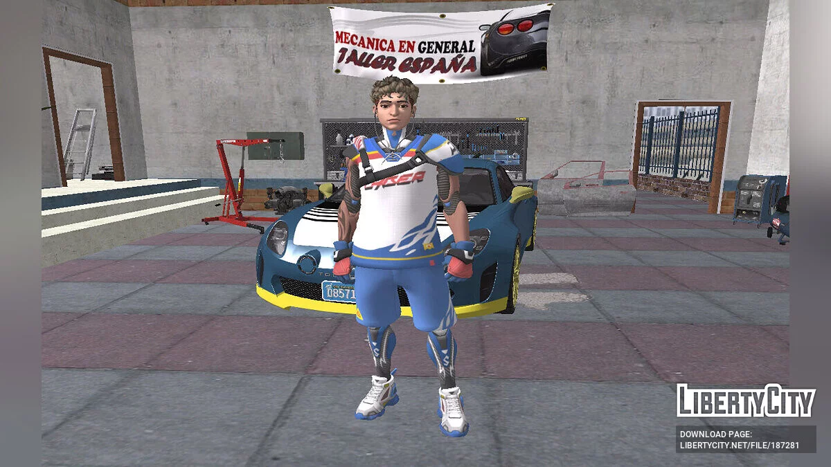 Chase dari Fortnite / GTA San Andreas