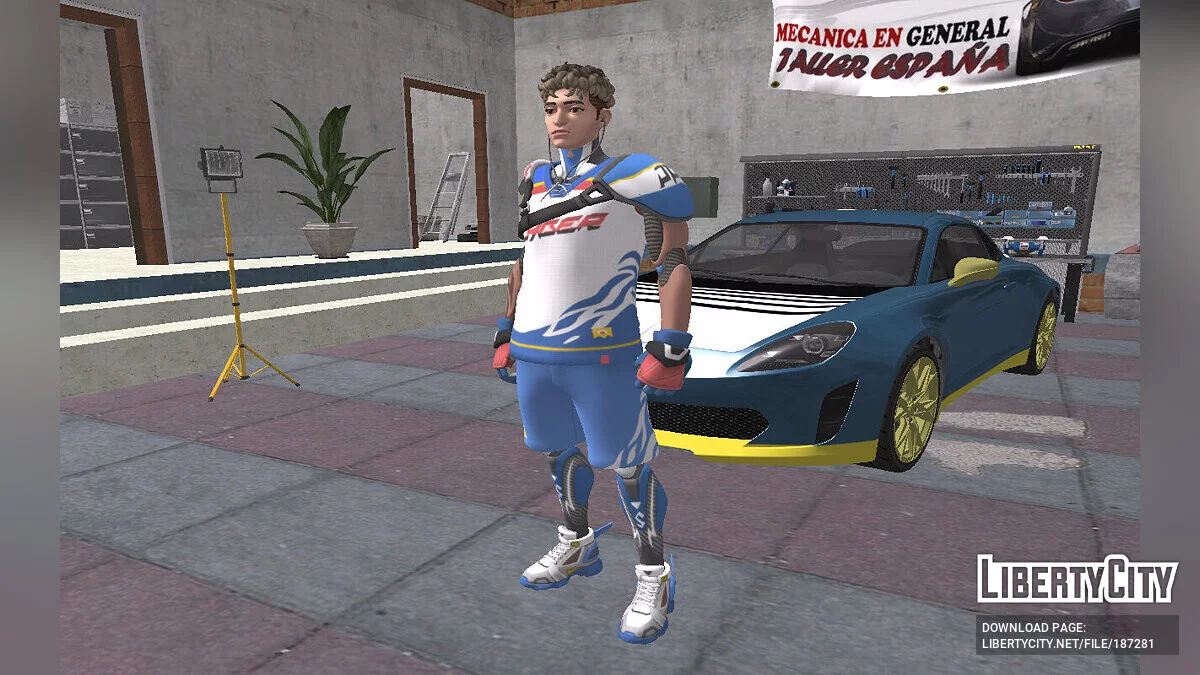 Chase dari Fortnite / GTA San Andreas