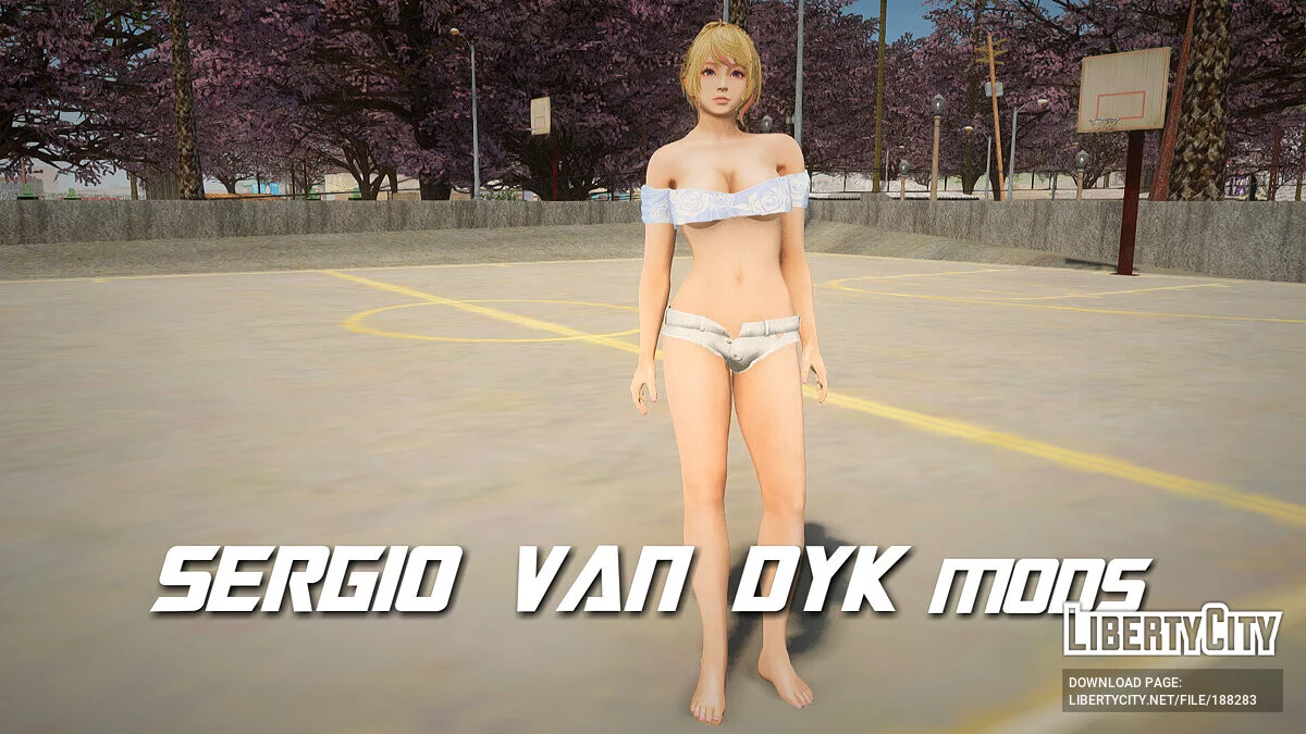Yukino from Dead Or Alive Xtreme Venus Vacation / GTA San Andreas