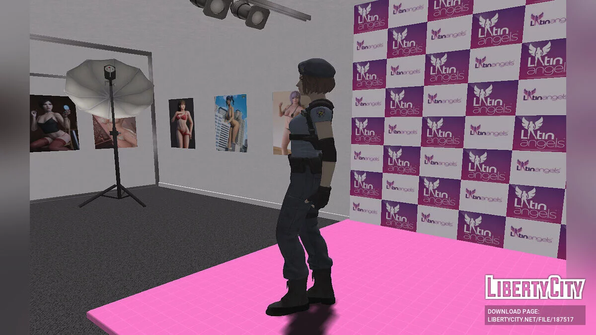Джилл Валентайн з Fortnite / GTA San Andreas
