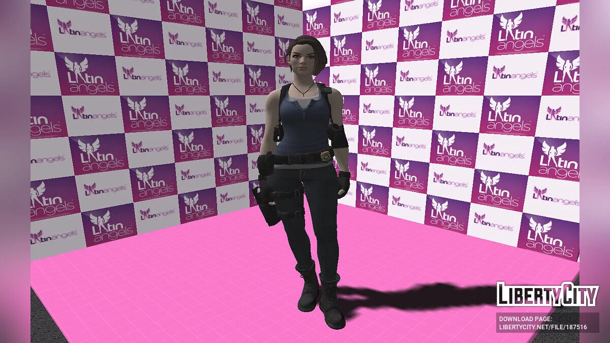 Jill Valentine (Raccoon City) from Fortnite / GTA San Andreas