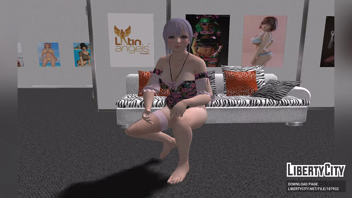 Fiona aus DOAXVV im Chanel-Badeanzug / GTA San Andreas