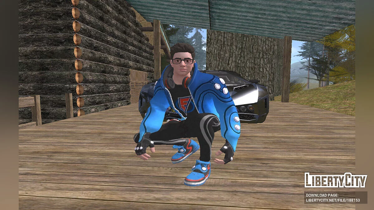 Flakes Power из Fortnite / GTA San Andreas