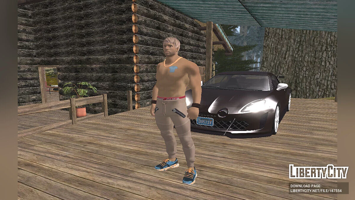 Dude Free Guy from Fortnite / GTA San Andreas
