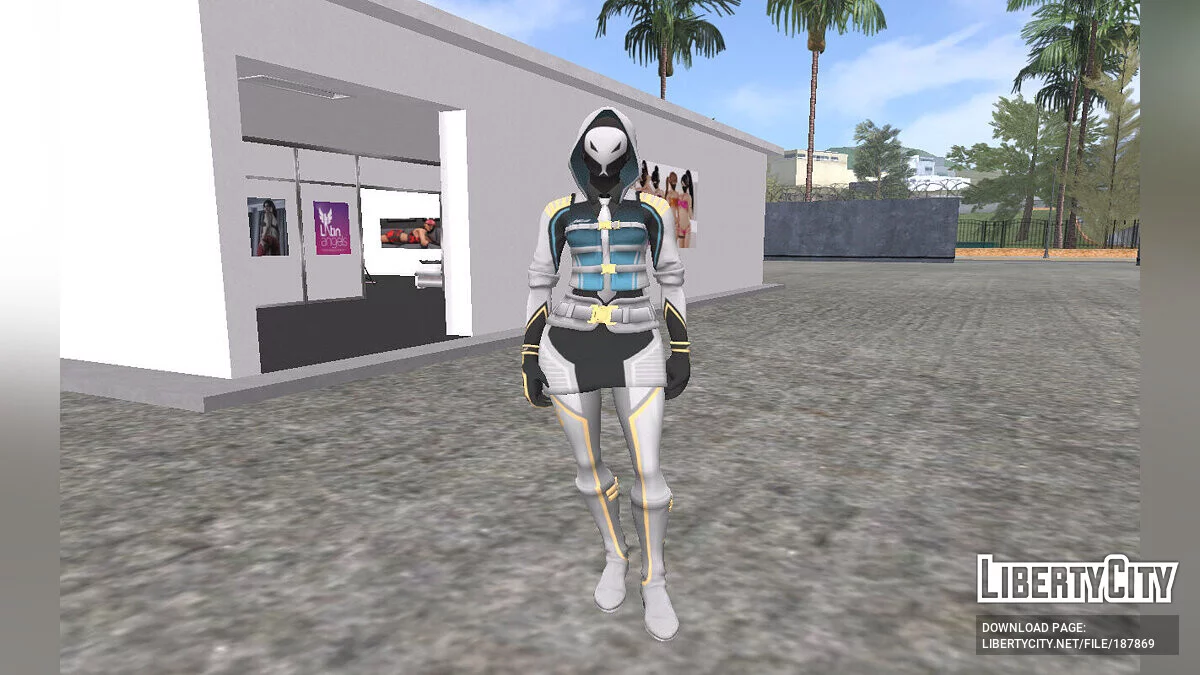 Gold Blooded Ace from Fortnite / GTA San Andreas