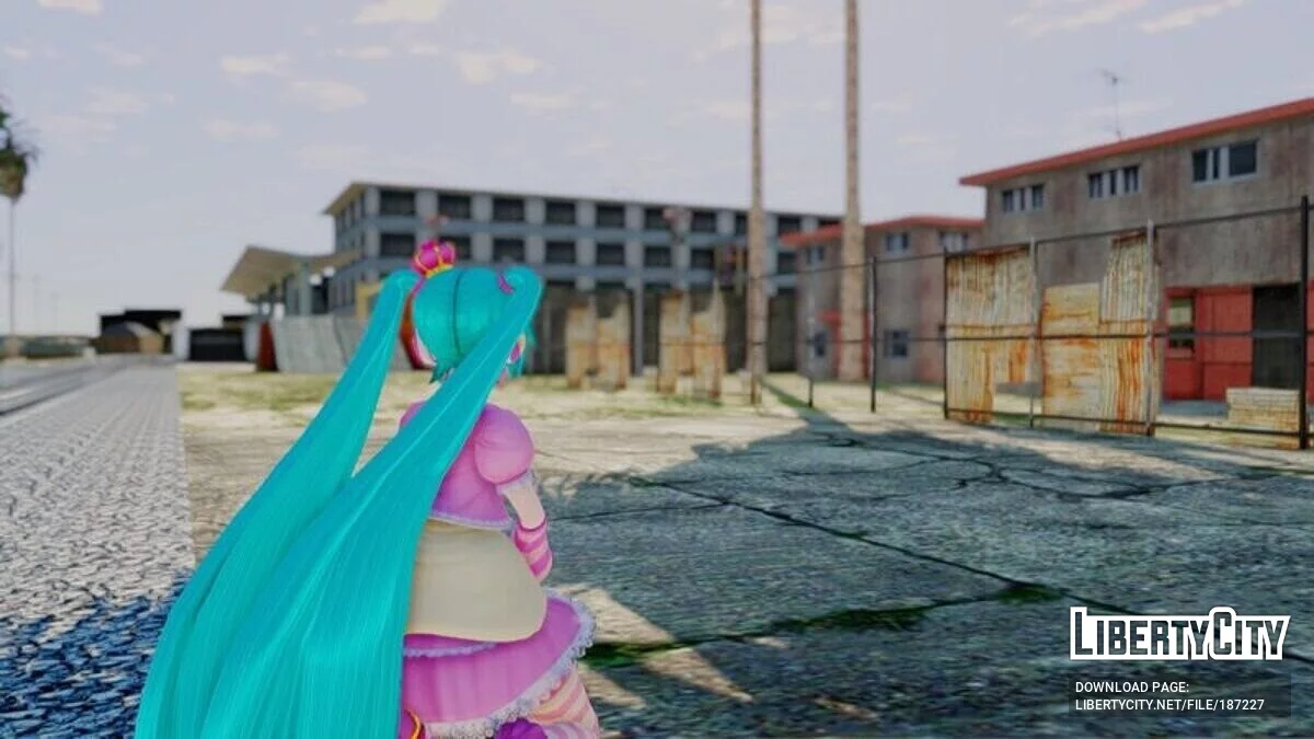 Hatsune Miku Princess (PDFT) / GTA San Andreas