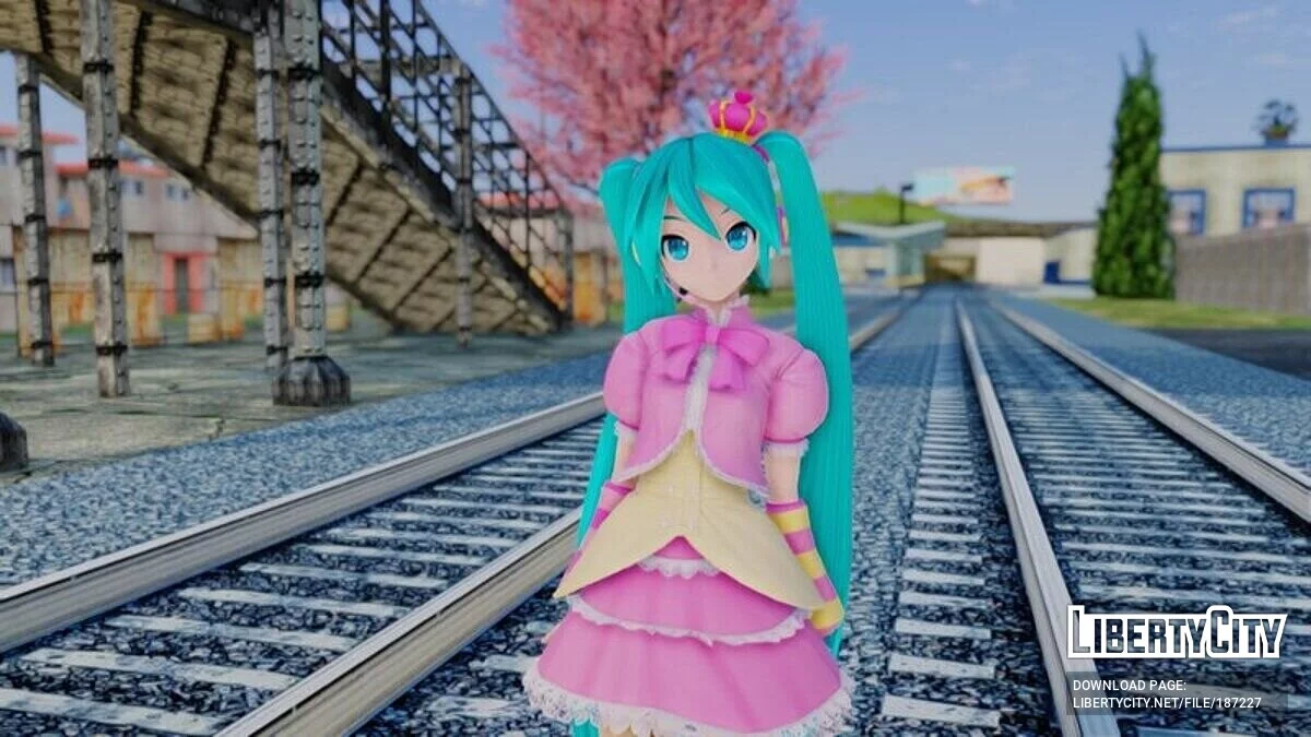 Hatsune Miku Princess (PDFT) / GTA San Andreas