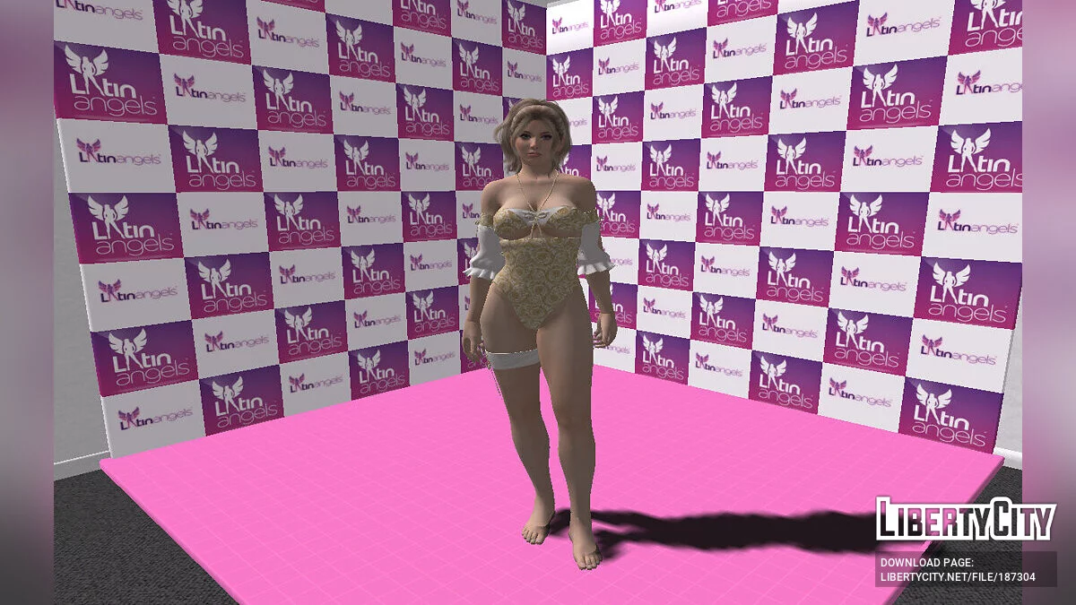 DOAXVV 海伦娜·道格拉斯身穿范思哲泳衣 / GTA San Andreas