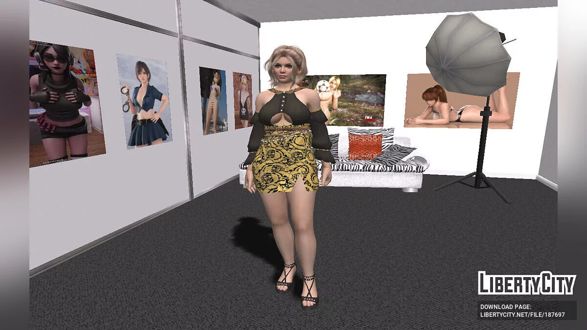 Helena Douglas from DOAXVV (Versace) / GTA San Andreas