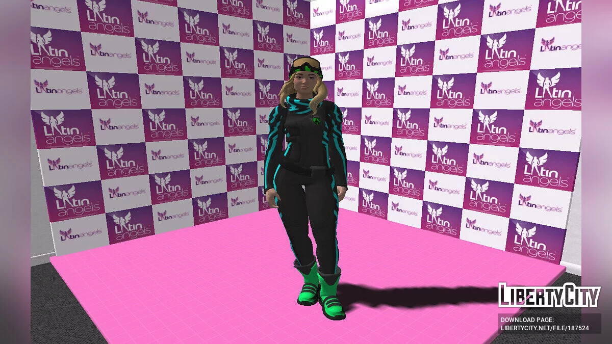 FFC Chloe Kim Home Kit from Fortnite / GTA San Andreas